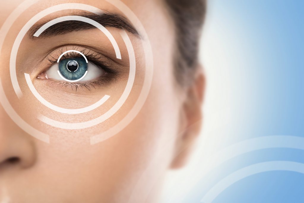 Woman LASIK Surgery