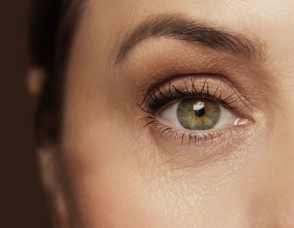 woman's eye